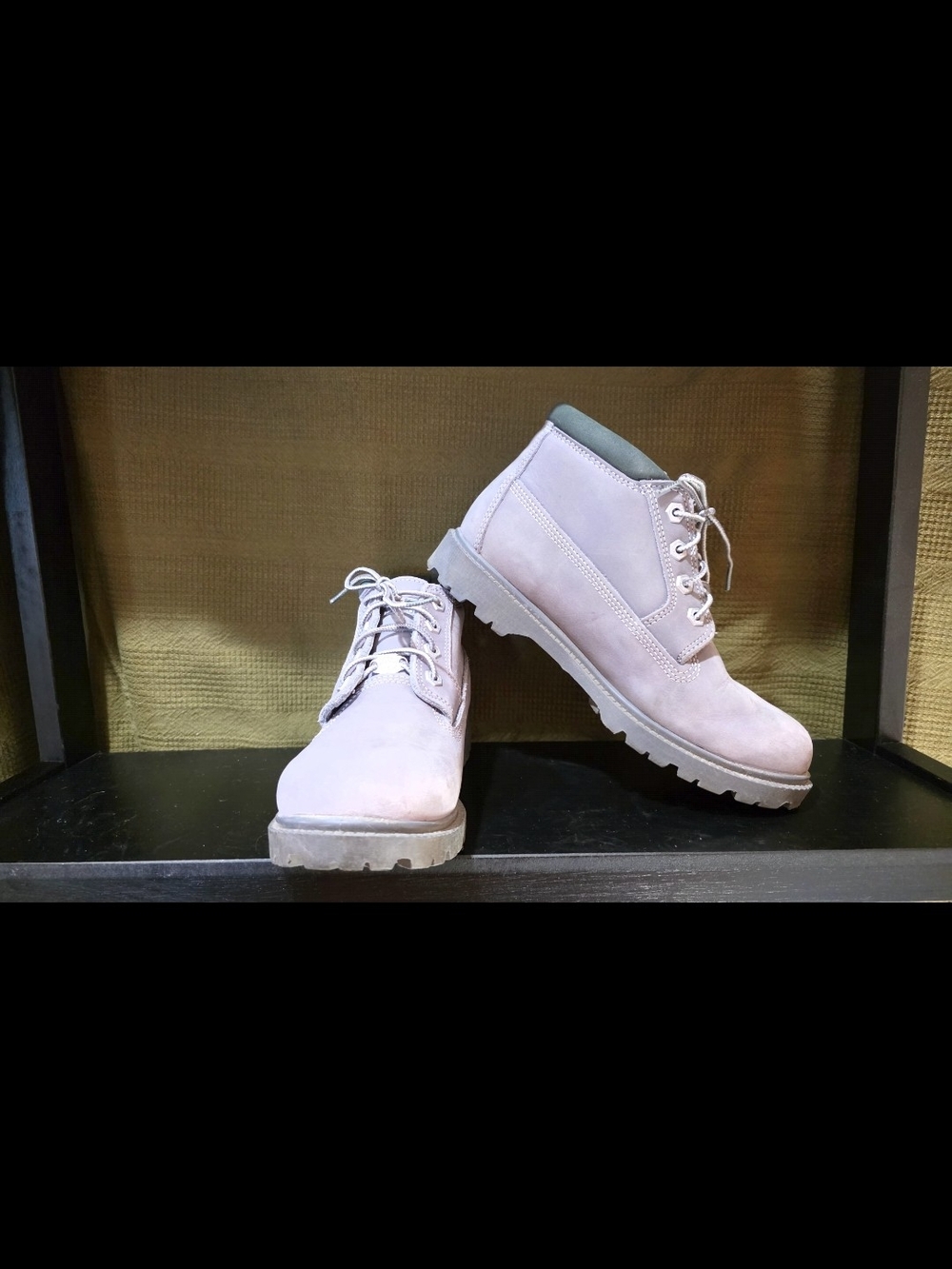 Timberland Women's Ankle Boots in Light Gray Suede